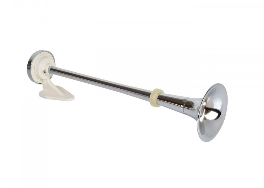 Купить Горн туманный электропневматический Marco MA1-S 13400113 24В 9А 111дБ 500мм одинарный из хромированной латуни 7ft.ru в интернет магазине Семь Футов