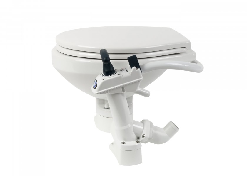 Купить JABSCO 29120-5100 Морской туалет НОВЫЙ СТИЛЬ/комфорт с плавно закрывающейся крышкой 7ft.ru в интернет магазине Семь Футов