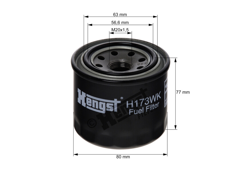 Купить HENGST H173WK Дизельный фильтр для серии Yanmar JH 7ft.ru в интернет магазине Семь Футов