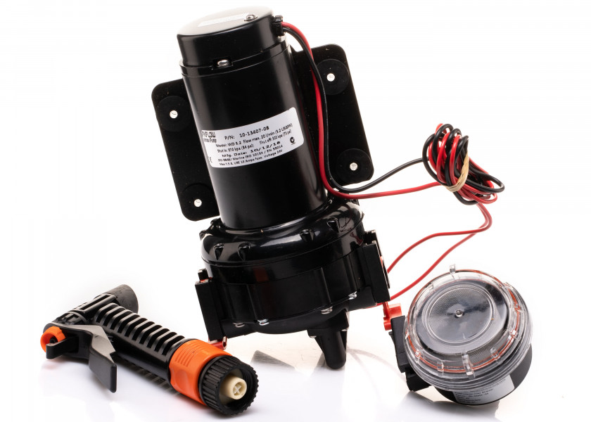 Купить Гидрофор пятикамерный Johnson Pump Aqua Jet WPS 5,2 10-13407-08 24В 20л/мин 5Бар 185вт 240х214х110мм диафрагменный насос 7ft.ru в интернет магазине Семь Футов