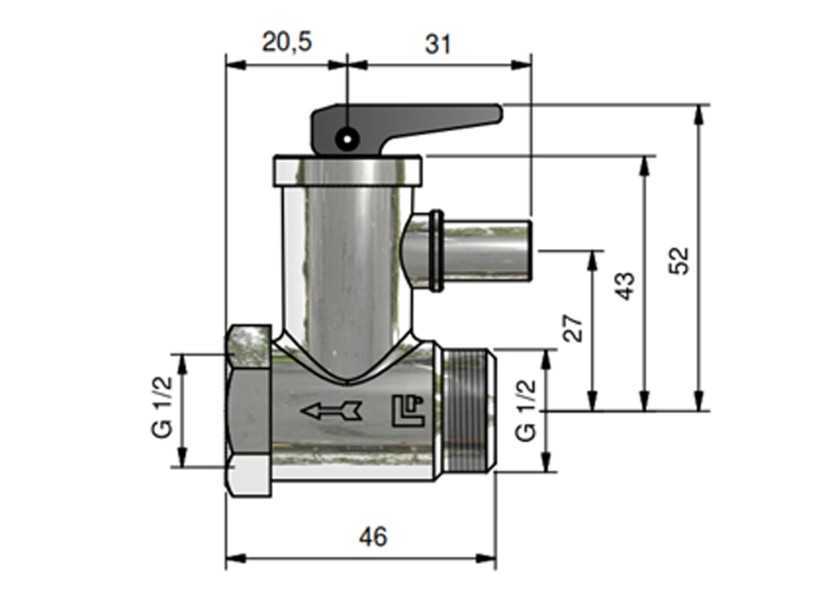 Купить Safety Valve / 6 bar 17854-bvs 7ft.ru в интернет магазине Семь Футов