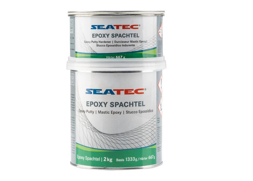 Купить SEATEC 24208 Эпоксидная шпаклевка / Содержимое: 0,5 кг. 7ft.ru в интернет магазине Семь Футов