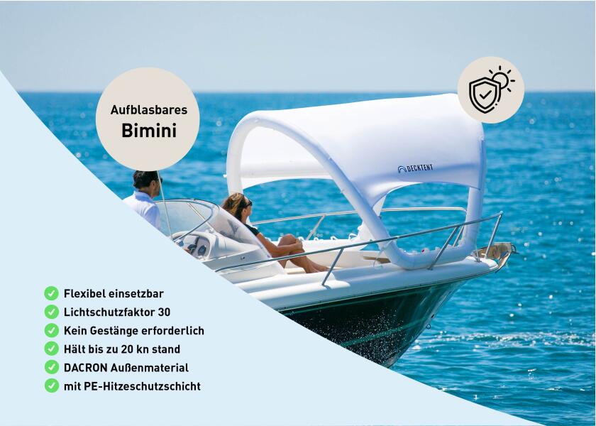 Купить DECKTENT Inflatable Bimini / size XS / white 32290-bvs 7ft.ru в интернет магазине Семь Футов