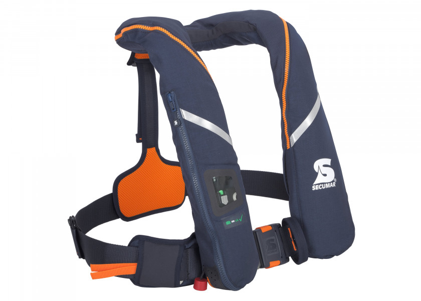 Купить SECUMAR 16699 Спасательный жилет SURVIVAL 275 DUO PROTECT / 280 N / средний синий / оранжевый 7ft.ru в интернет магазине Семь Футов