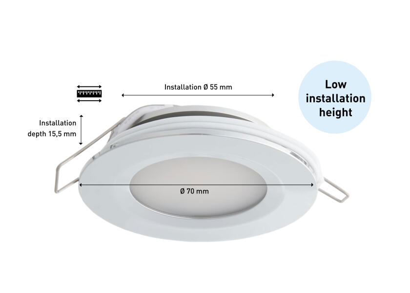 Купить SEATEC LED Ceiling Light with Switch / chrome-plated 30472-bvs 7ft.ru в интернет магазине Семь Футов