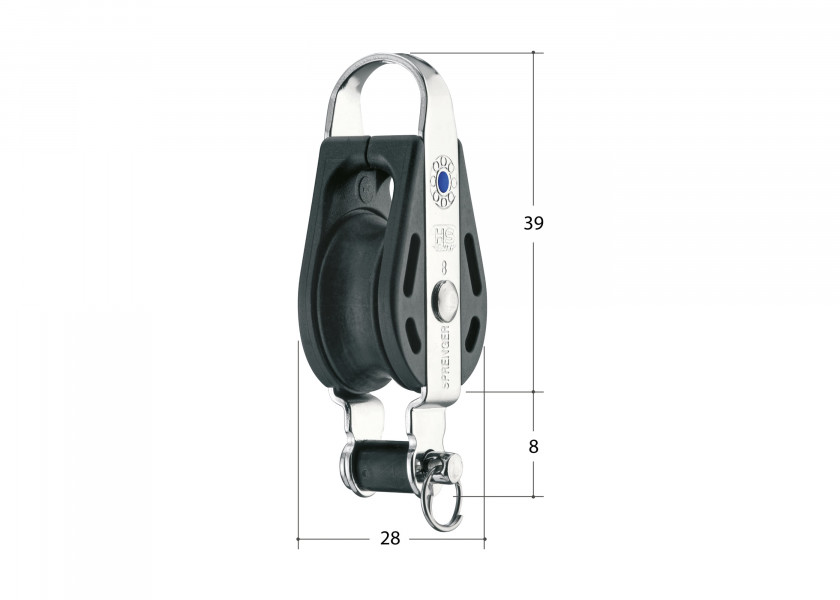 Купить SPRENGER S Block with Becket and Bracket /  8 mm / needle bearing 44563-bvs 7ft.ru в интернет магазине Семь Футов