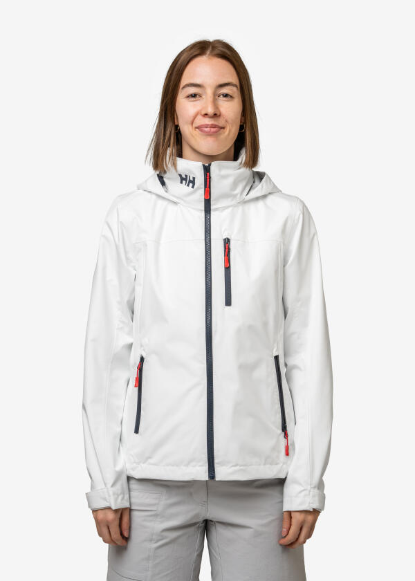 Купить Helly hansen 34448_001-l Куртка Crew Hooded 2.0 White 30x25x10 7ft.ru в интернет магазине Семь Футов