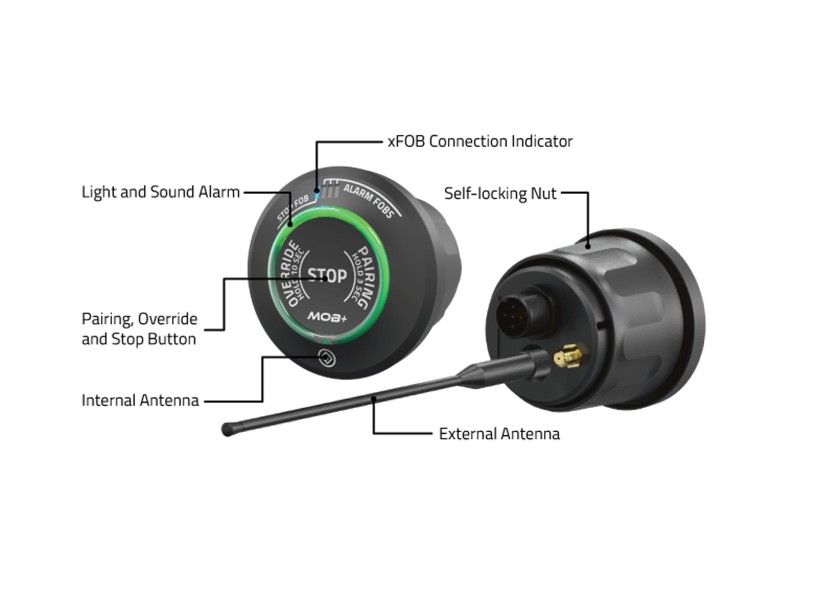 Купить FELL MARINE 72.380.116 Базовый блок WiMEA MOB+/лодочный блок xHUB с беспроводным аварийным выключателем xFOB 21048-bvs 7ft.ru в интернет магазине Семь Футов