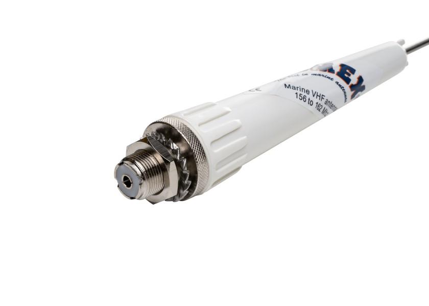 Купить Антенна VHF Glomex RA109SLS 156-162 МГц 3дБ 900мм из нержавеющей стали с кронштейном и разъемом PL-259 7ft.ru в интернет магазине Семь Футов