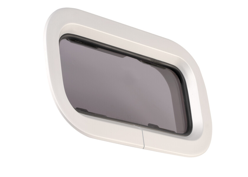 Купить Иллюминатор открывающийся Lewmar Standard Portlight 393120200 191x367x4 мм размер 1 с отделкой из белого АБС-пластика 7ft.ru в интернет магазине Семь Футов
