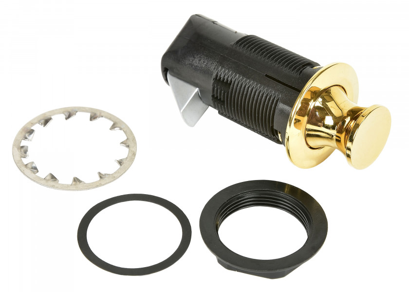 Купить SOUTHCO Press Snapper Push-Lock/ brass, round 12204-bvs 7ft.ru в интернет магазине Семь Футов