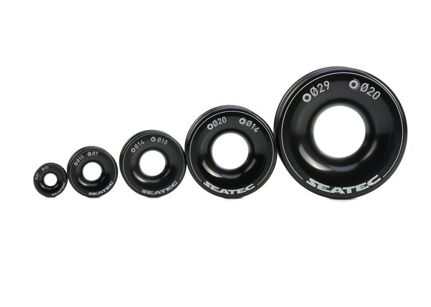 Купить SEATEC Алюминиевый наперсток с покрытием из ПТФЭ/кольцом с низким коэффициентом трения / Для веревки Ø: 2–5 мм. 7ft.ru в интернет магазине Семь Футов