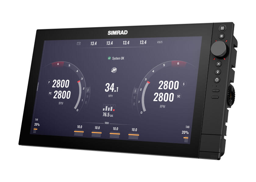 Купить SIMRAD 000-16019-001 Многофункциональный дисплей NSS4-16 с модулем эхолота CHIRP мощностью 1 кВт 7ft.ru в интернет магазине Семь Футов