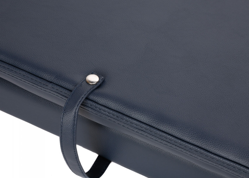 Купить Складное судовое сиденье Vetus V-quipment First Class DCHFSB 480x450x900мм синее с белыми швами поставляется без стоек 7ft.ru в интернет магазине Семь Футов