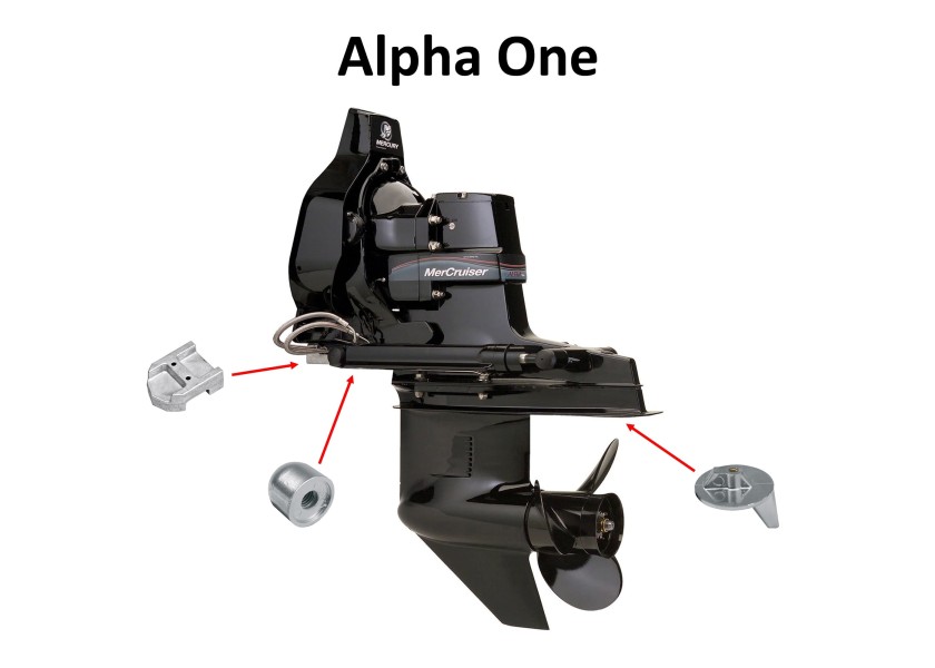 Купить MEKITALALP1/1 Набор анодов для Mercruiser Z-Drives Alpha One / Материал: Алюминий 7ft.ru в интернет магазине Семь Футов