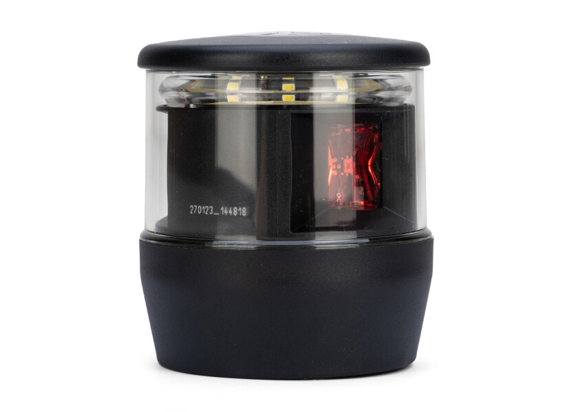 Купить HELLA MARINE 2LT980650 001 NaviLED TRIO 3-цветный светильник с якорной подсветкой / черный 7ft.ru в интернет магазине Семь Футов