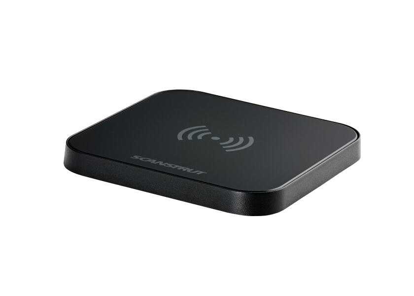 Купить Беспроводное зарядное устройство Scanstrut Ultra SC-CW-14G 12/24В 15Вт 2А 60,5x60,5мм IPX6 магнитное Qi2 для телефонов черное 7ft.ru в интернет магазине Семь Футов