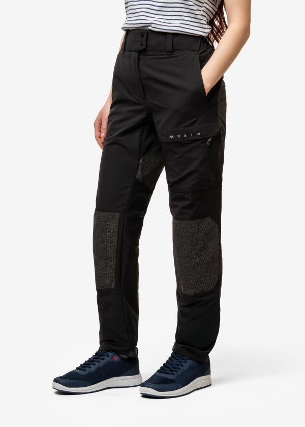 Купить MUSTO 82435_990-12 Женские брюки стрейч Evolution Performance / черный / Размер одежды: 40 7ft.ru в интернет магазине Семь Футов