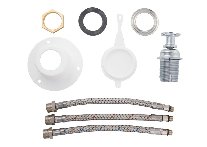 Купить BAVARIA 300948 Запорный смеситель для кормового душа / холодный - теплый 19462-bvs 7ft.ru в интернет магазине Семь Футов