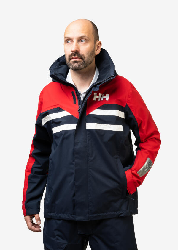 Купить HELLY HANSEN 34510_162-L Мужская куртка QUAYSIDE / красный / Размер одежды: L 7ft.ru в интернет магазине Семь Футов