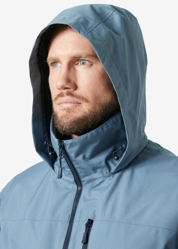 Купить HELLY HANSEN 34443_601-L Мужская куртка CREW 2.0 с капюшоном / стираный темно-синий / Размер одежды: L 7ft.ru в интернет магазине Семь Футов