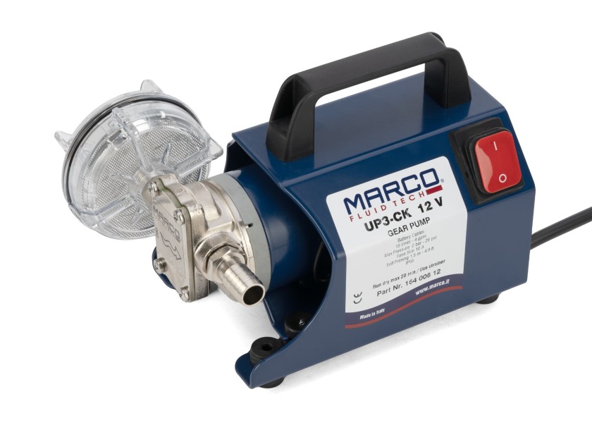 Купить Электрическая помпа Marco UP3-CK 16400612 12 В 6 А 15 л/мин для перекачки дизельного топлива 7ft.ru в интернет магазине Семь Футов