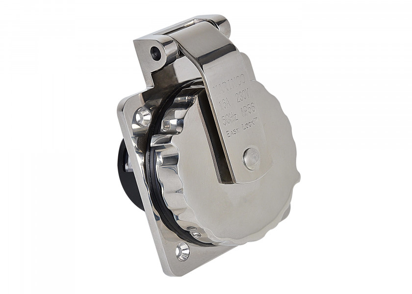 Купить Силовой кабельный разъем Marinco Easy Lock 303SSEL-BX 230 В 16 А 50 Гц 7ft.ru в интернет магазине Семь Футов