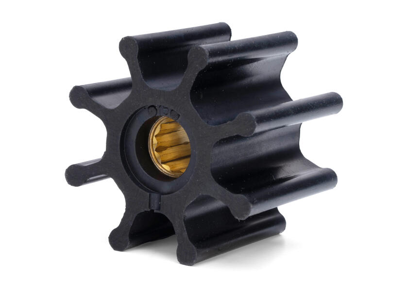 Купить Импеллер со шлицами Johnson Pump 1028B 09-1028B-9 Ø65x50,2мм вал 16мм 8 лопастей для насоса типа F7 из чёрного нитрила 7ft.ru в интернет магазине Семь Футов