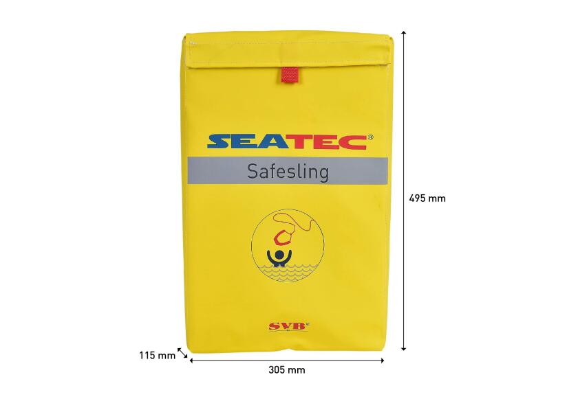 Купить SEATEC 97170 Спасательный ремень SAFESLING / желтый 7ft.ru в интернет магазине Семь Футов