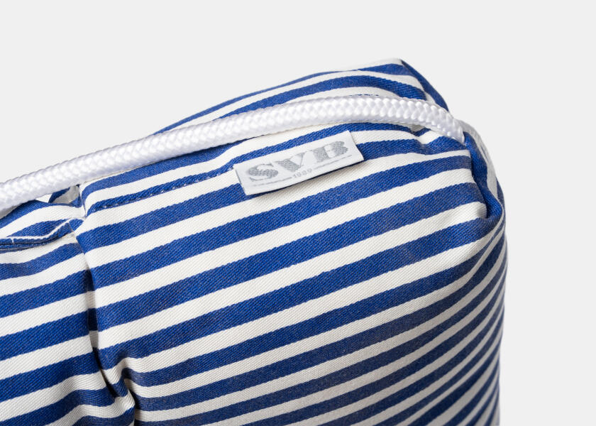 Купить Kapok Single Cushion / royal blue / thin stripes 57346-bvs 7ft.ru в интернет магазине Семь Футов