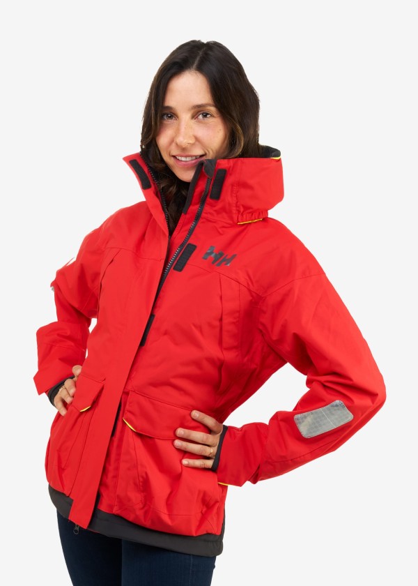 Купить HELLY HANSEN 34177_222-M Женская куртка для прибрежного парусного спорта PIER 3.0 / красный / Размер одежды: М 7ft.ru в интернет магазине Семь Футов
