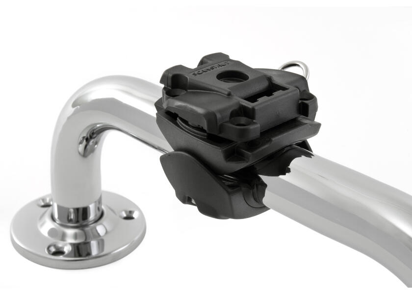 Купить Держатель Scanstrut Rokk Mini RLS-402 58 x 62 мм установка на трубу-рейлинг 7ft.ru в интернет магазине Семь Футов