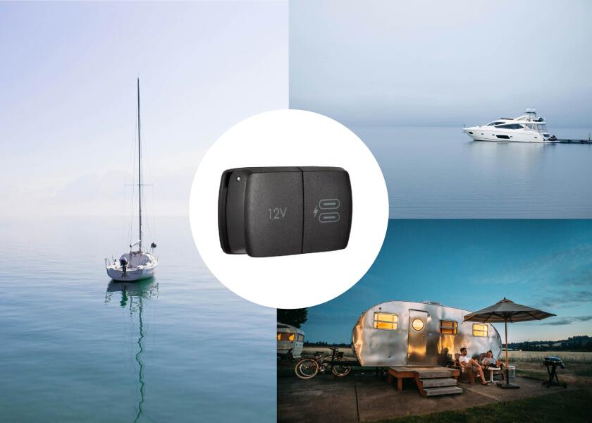 Купить Панельная розетка Scanstrut Flip Pro Multi SC-MULTI-F1 10–30В 6А USB-C/12В посадочный ⌀32мм водонепроницаемая устойчивая к УФ-излучению 7ft.ru в интернет магазине Семь Футов