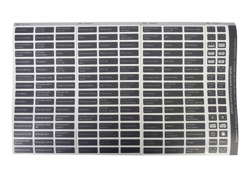 Купить PHILIPPI Labels for 200 Series Switchboards 33056-bvs 7ft.ru в интернет магазине Семь Футов