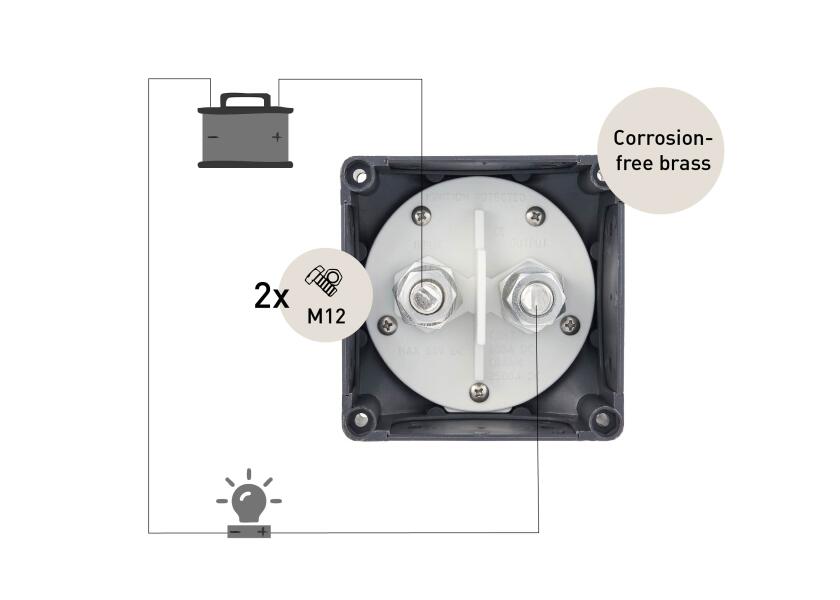 Купить SEATEC High-Load Battery Shut-Off Switch / 600A 29866-bvs 7ft.ru в интернет магазине Семь Футов