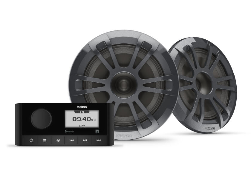 Купить Fusion 010-02405-61 MS-RA60/EL Стерео и комплект динамиков Monocrhome 7ft.ru в интернет магазине Семь Футов