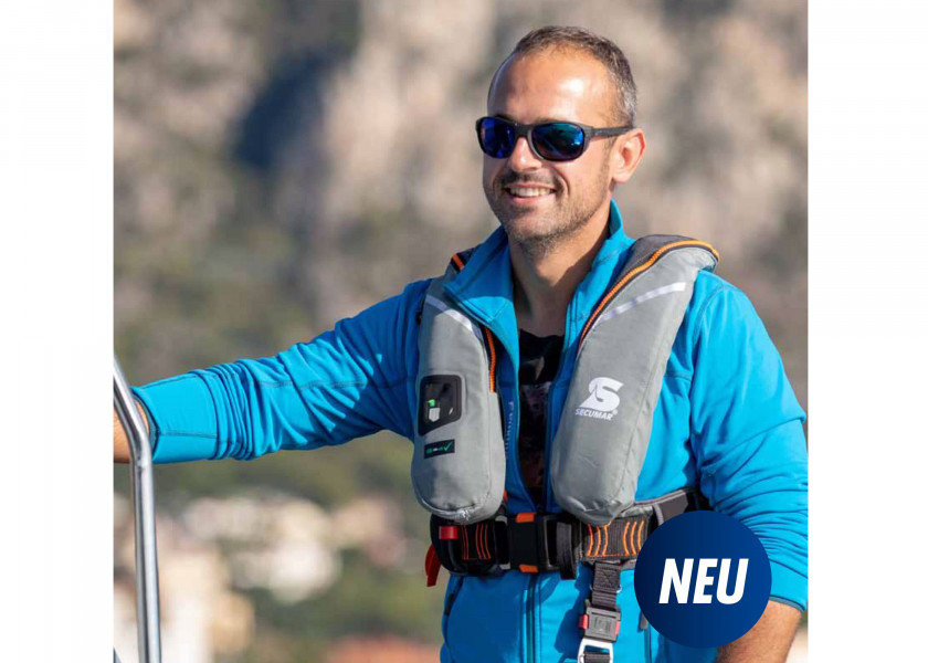 Купить SECUMAR 16690 Спасательный жилет SURVIVAL 220 / серый / оранжевый / 220 N 7ft.ru в интернет магазине Семь Футов