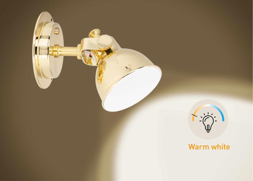 Купить SEATEC LED Reading Light with Dimmer / aluminium-gold plated 31996-bvs 7ft.ru в интернет магазине Семь Футов