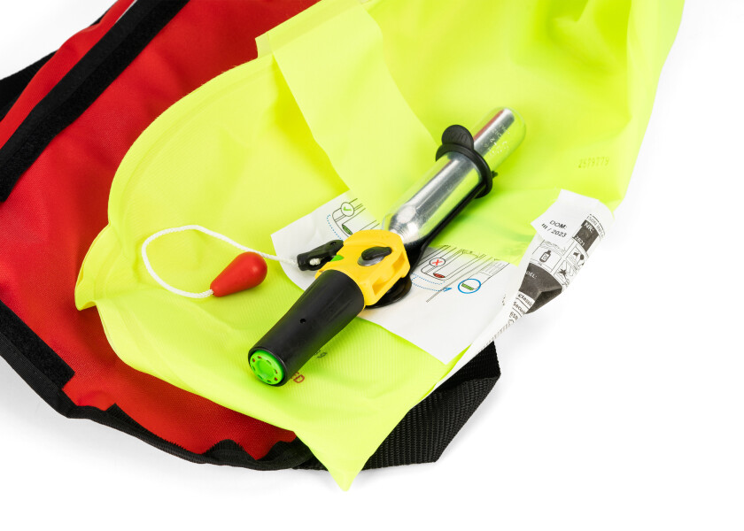 Купить SEATEC GO Автоматический спасательный жилет / 150 Н / красный 7ft.ru в интернет магазине Семь Футов