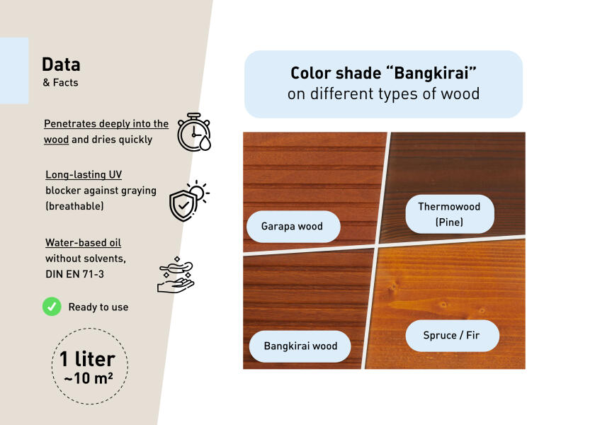 Купить NANOPROTECT UV-PROTECT Weather Protection / Bangkirai (dark brown) / 1 litre 32285-bvs 7ft.ru в интернет магазине Семь Футов