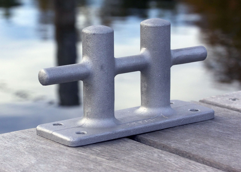 Купить 26.114.19 Двойной поперечный столбик / алюминий 7ft.ru в интернет магазине Семь Футов