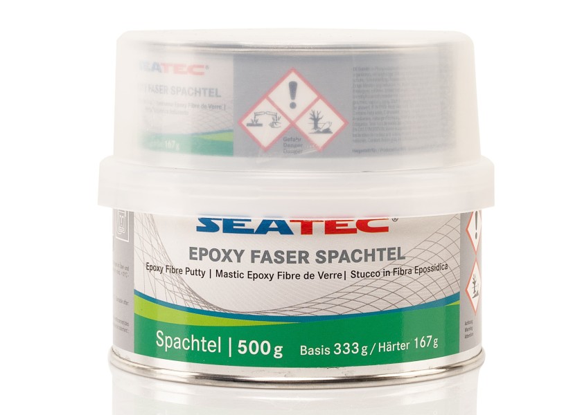 Купить SEATEC 26246 Эпоксидно-волокнистая шпатлевка / Содержимое: 0,5 кг. 7ft.ru в интернет магазине Семь Футов