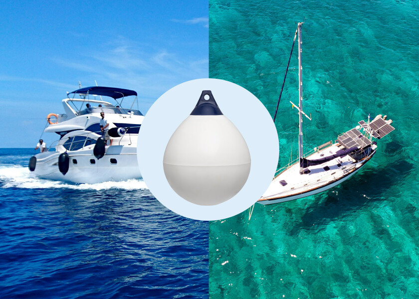 Купить SEATEC Ball Fender / white 10474-bvs 7ft.ru в интернет магазине Семь Футов