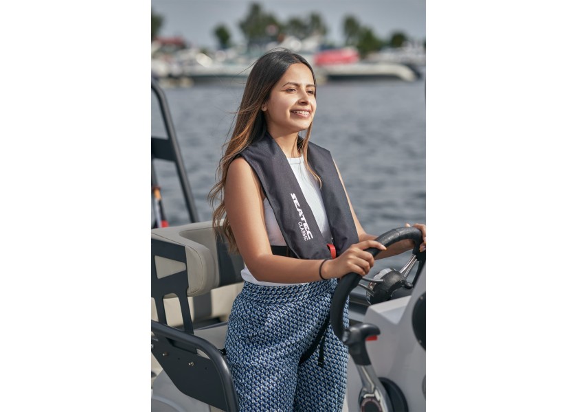 Купить SEATEC 99069 Спасательный жилет CLASSIC 165 / черный / 165 N 7ft.ru в интернет магазине Семь Футов