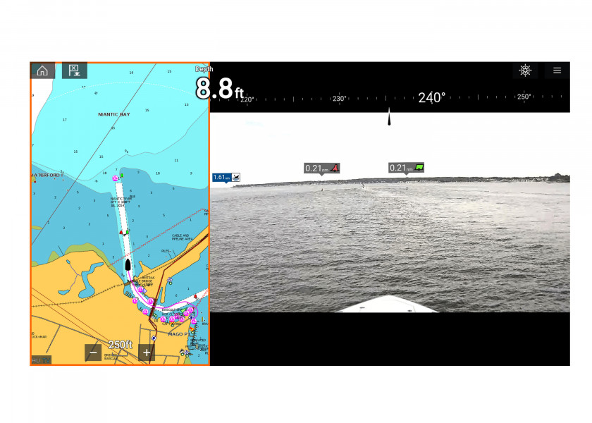 Купить Raymarine T70452 Пакет дополненной реальности с AR200+CAM210 Белая 7ft.ru в интернет магазине Семь Футов