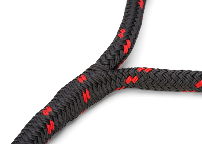Купить DOCK-FLEX - Швартовочный трос / с проушиной / антрацитовый/красный / Веревка-Ø: 14 мм; Длина: 8 м 7ft.ru в интернет магазине Семь Футов