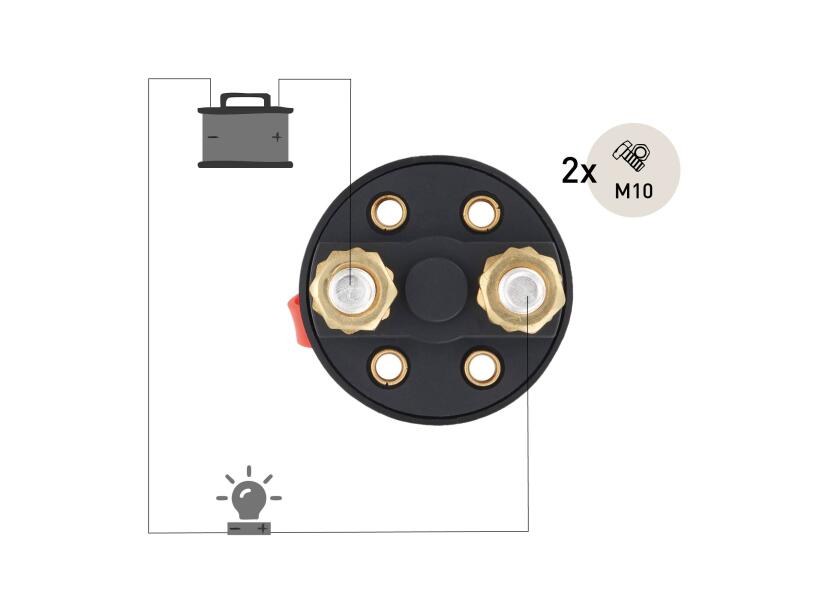 Купить SEATEC Battery Switch with Key / M10 29843-bvs 7ft.ru в интернет магазине Семь Футов