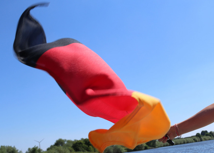 Купить Флаг - Германия / Высота: 200 мм 7ft.ru в интернет магазине Семь Футов