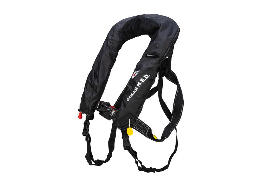 Купить VELERIA SAN GIORGIO SOLAS Modulo 150-HX Life Jacket / / 170 N / black / automatic/manual 57882-bvs 7ft.ru в интернет магазине Семь Футов