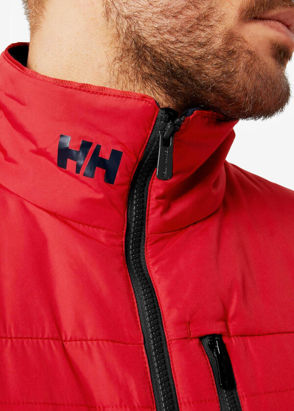 Купить Helly hansen 30343_162-M Куртка Crew Insulated 2.0 Красный Red M 7ft.ru в интернет магазине Семь Футов